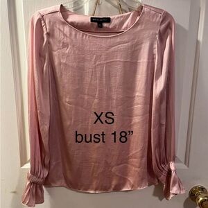 Ann Taylor Blush Pink Blouse